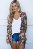 Printed Long Sleeve Cardigan - Trendsi - Flyclothing LLC