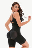 Full Size Hook-and-Eye Lace Trim Shaping Bodysuit - Trendsi