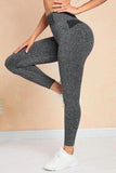 GYM WEAR High Waist Active Leggings - Trendsi