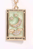 Tarot Card Pendant Stainless Steel Necklace - Trendsi - Flyclothing LLC