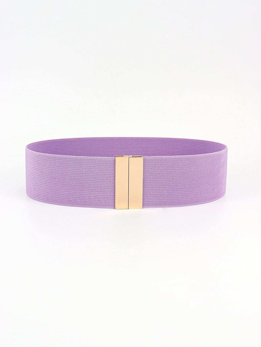 Alloy Buckle Elastic Belt - Trendsi - Flyclothing LLC