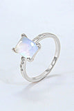 Square Moonstone Ring - Trendsi - Flyclothing LLC