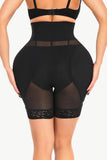 Full Size Breathable Lace Trim Shaping Shorts - Trendsi