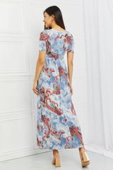 Celeste In My Feels Full Size Paisley Maxi Dress - Trendsi