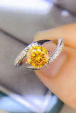1 Carat Moissanite 925 Sterling Silver Ring - Trendsi