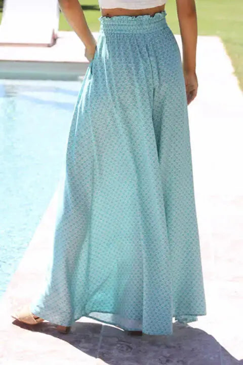 Tied Wide Leg Pants - Trendsi - Flyclothing LLC