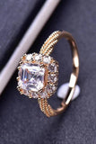 1 Carat Moissanite Twisted Ring - Trendsi