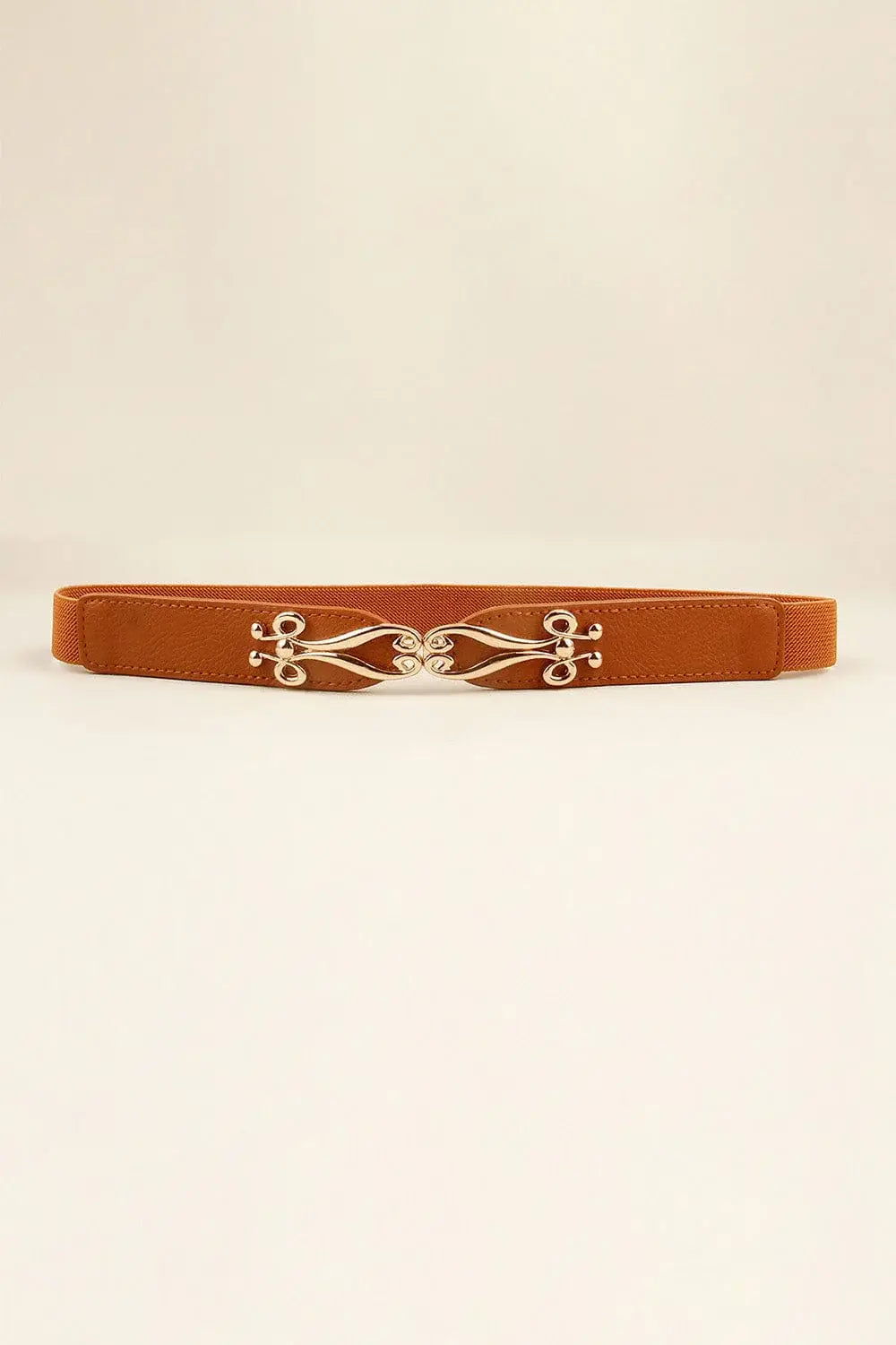 Alloy Buckle Elastic Belt - Trendsi - Flyclothing LLC