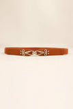 Alloy Buckle Elastic Belt - Trendsi - Flyclothing LLC
