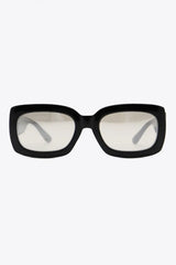 Polycarbonate Frame Rectangle Sunglasses - Trendsi - Flyclothing LLC