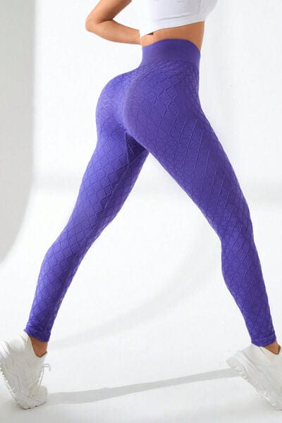 High Waist Active Leggings - Trendsi