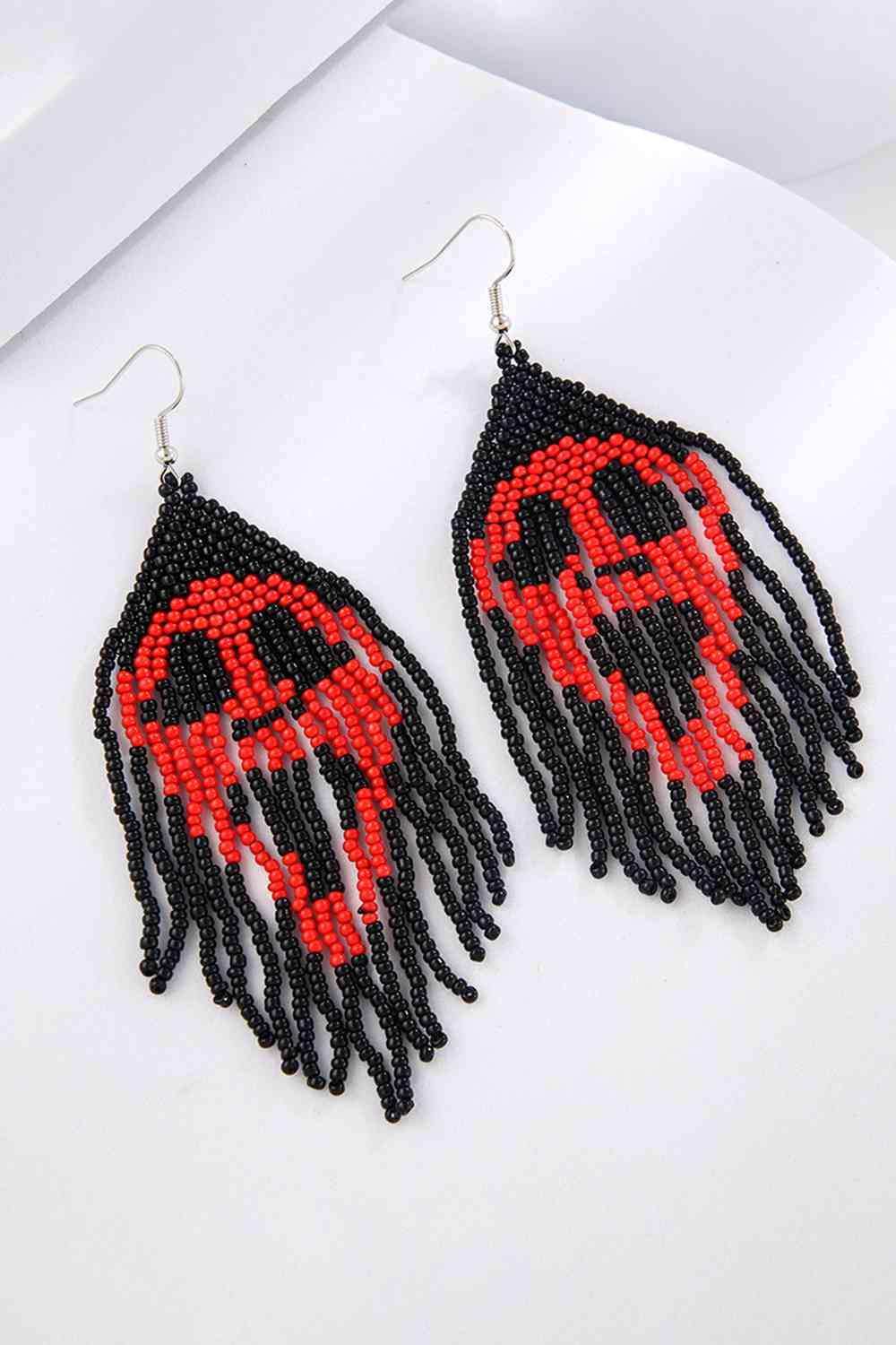 Beaded Dangle Earrings - Trendsi - Flyclothing LLC
