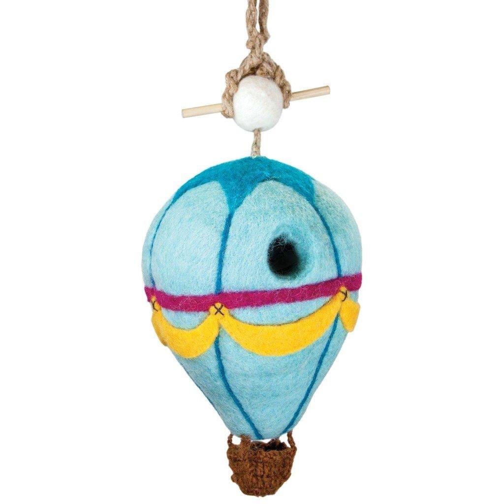 Felt Birdhouse - Hot Air Balloon - Wild Woolies - Wild Woolies