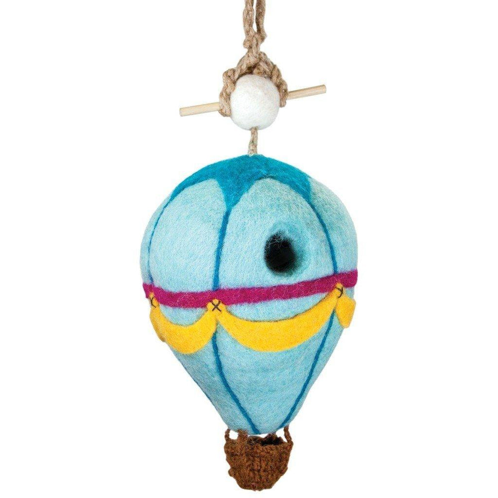 Felt Birdhouse - Hot Air Balloon - Wild Woolies - Wild Woolies