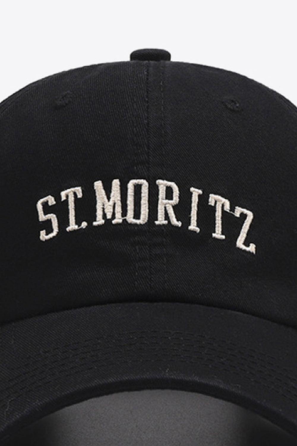 Embroidered Graphic Baseball Cap - Trendsi