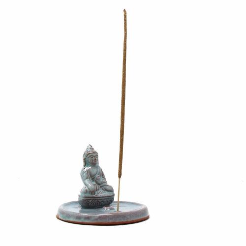 Incense Burner Celadon Buddha - Tibet Collection - Flyclothing LLC