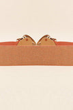 Zinc Alloy Buckle Elastic Belt - Trendsi - Flyclothing LLC