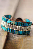 Handmade Triple Layer Natural Stone Bracelet - Trendsi - Flyclothing LLC