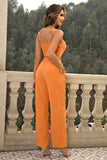Cami and Tied Straight Leg Pants Set - Trendsi - Flyclothing LLC