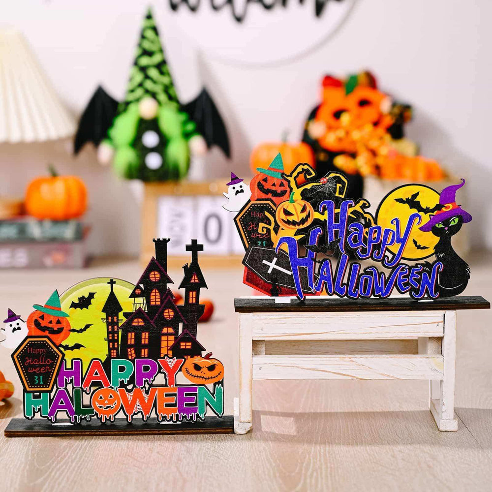 Assorted 2-Piece Halloween Element Ornaments - Trendsi - Flyclothing LLC