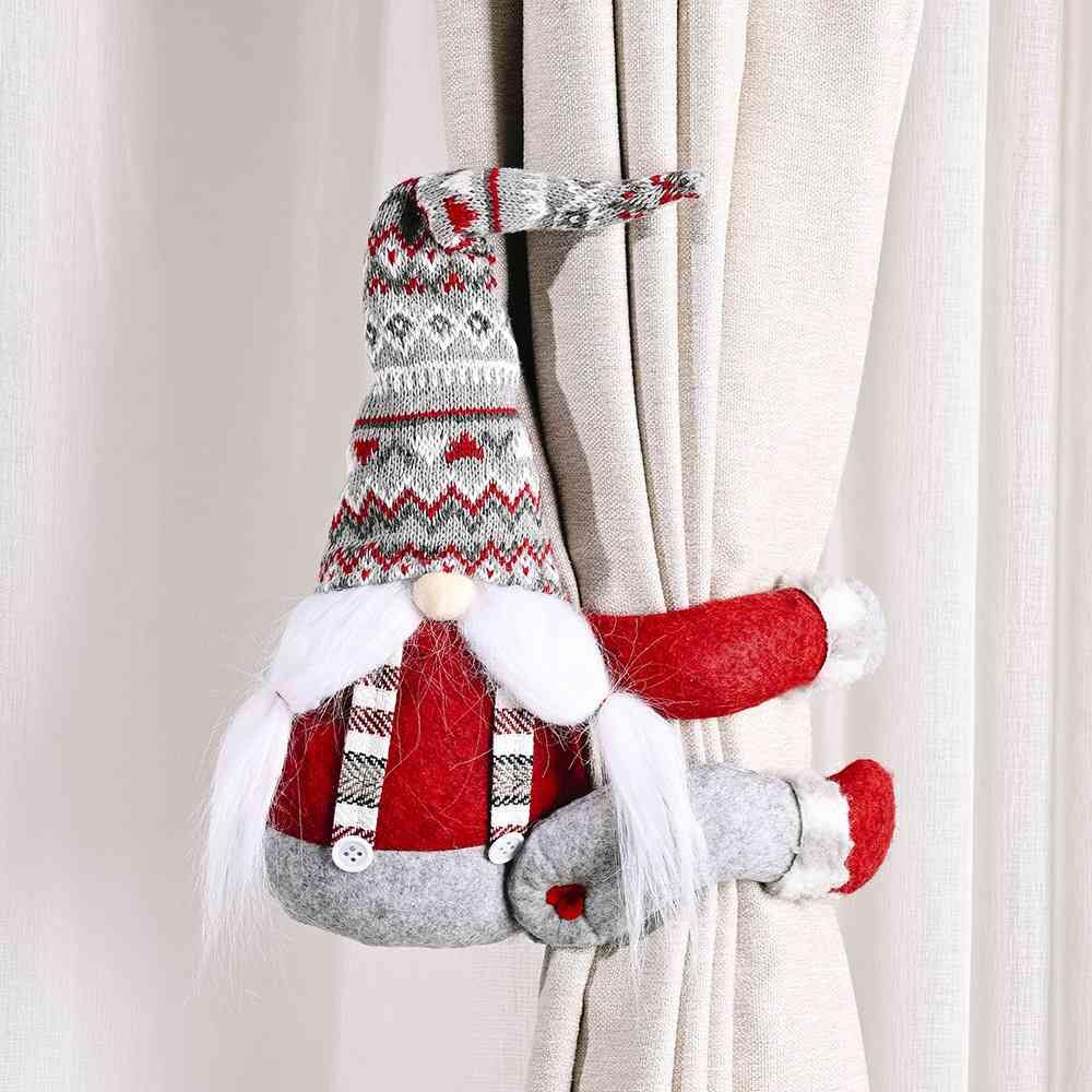 Faceless Gnome Curtain Ornament - Trendsi