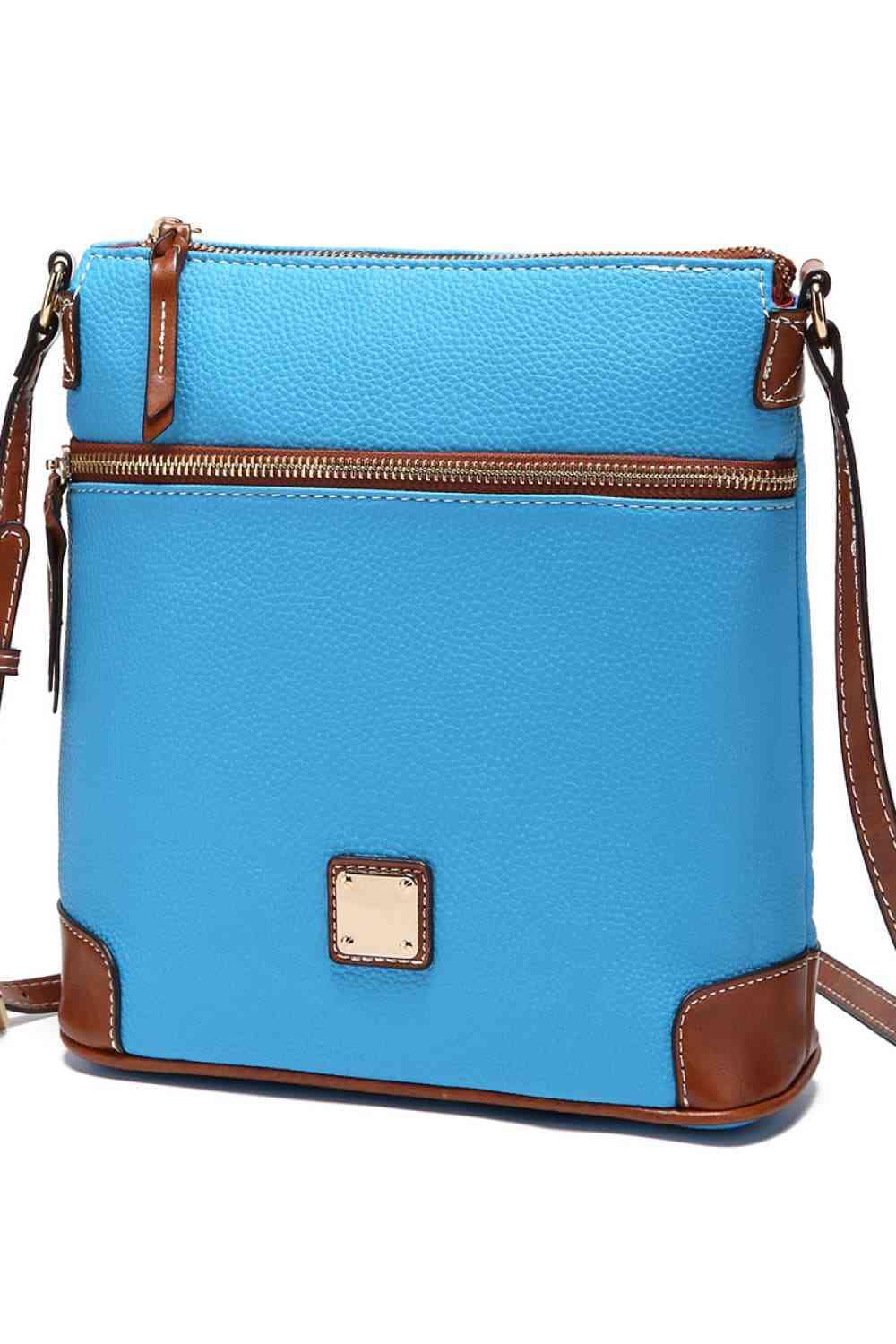 PU Leather Crossbody Bag - Trendsi