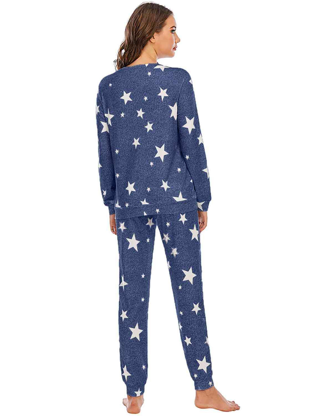 Star Top and Pants Lounge Set - Trendsi - Flyclothing LLC