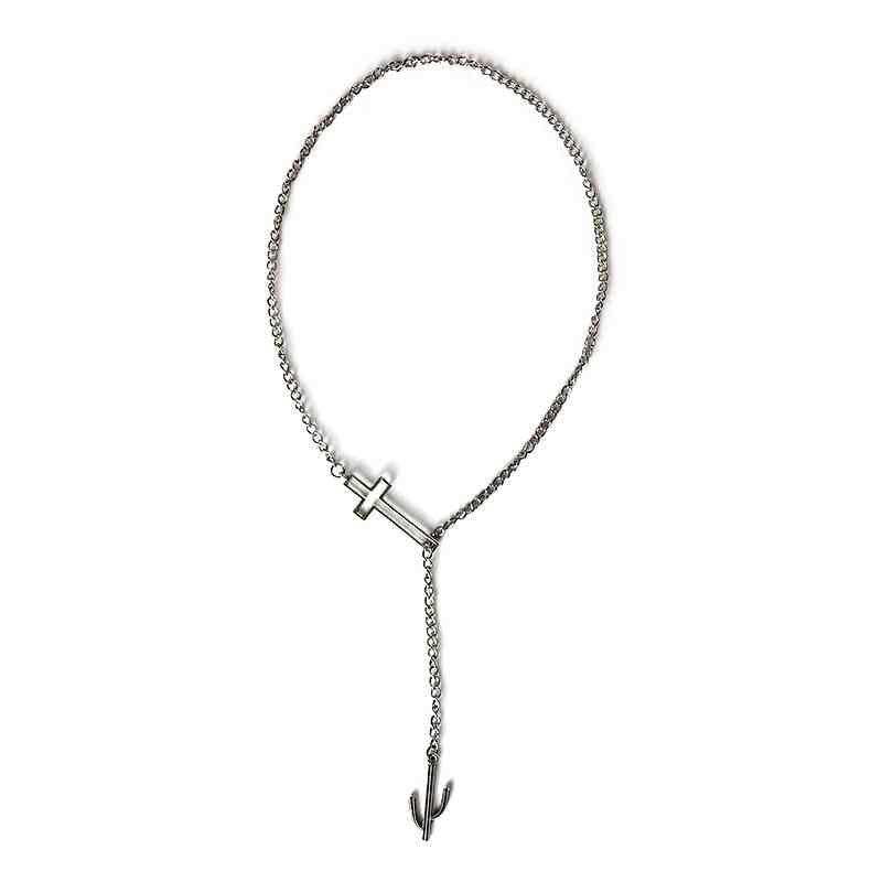 Cross Chain Necklace - Trendsi - Flyclothing LLC