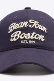 Embroidered Graphic Adjustable Baseball Cap - Trendsi - Flyclothing LLC