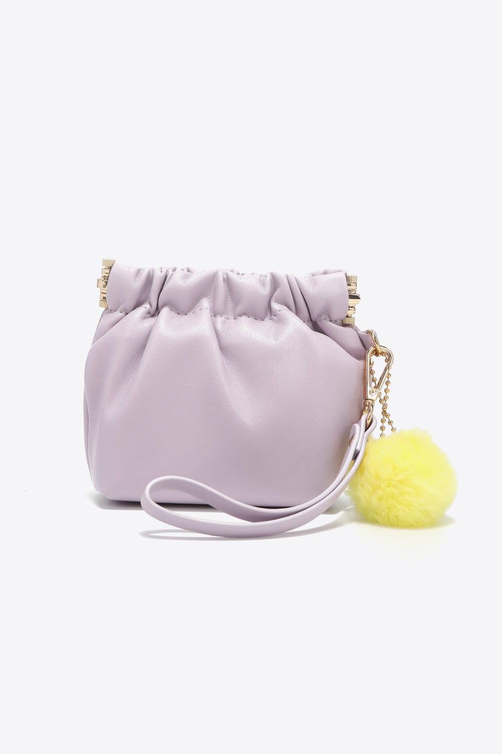 Nicole Lee USA Faux Leather Pouch - Trendsi