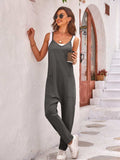 Spaghetti Strap Jumpsuit with Pockets - Trendsi - Flyclothing LLC