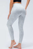 Wide Waistband Slim Fit Active Leggings - Trendsi - Flyclothing LLC