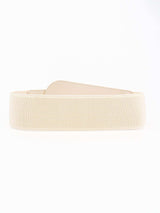 PU Elastic Wide Belt with Alloy Buckle - Trendsi - Flyclothing LLC