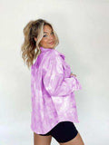 Tie-Dye Button Up Long Sleeve Shirt - Trendsi - Flyclothing LLC