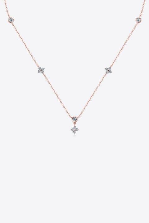 Moissanite 925 Sterling Silver Necklace