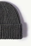 Rib-Knit Cuff Beanie - Trendsi - Flyclothing LLC