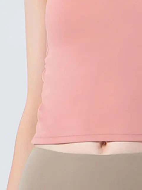 Ruched Sports Cami - Trendsi - Flyclothing LLC