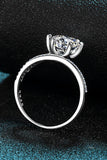 3 Carat Moissanite 6-Prong Ring - Trendsi