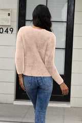 Cropped Cami and Open Front Cardigan Set - Trendsi