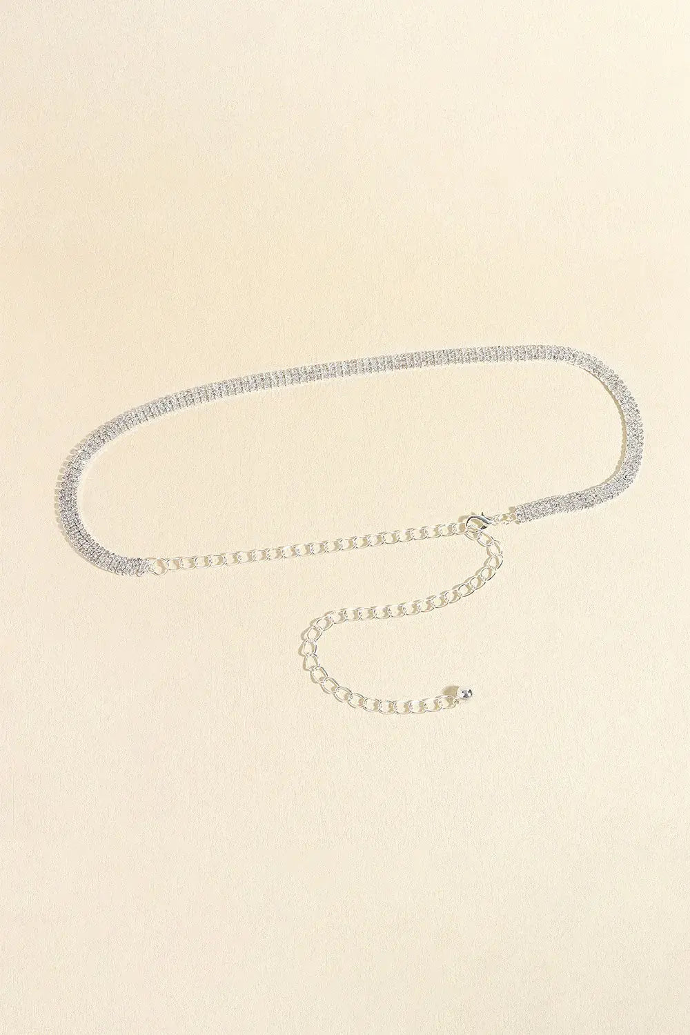 Rhinestones Alloy Belt - Trendsi - Flyclothing LLC