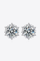 Stuck On You 4 Carat Moissanite Stud Earrings - Flyclothing LLC