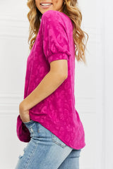 BOMBOM Carnival Vibes Animal Textured Top - Trendsi - Flyclothing LLC