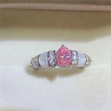 1 Carat Moissanite 925 Sterling Silver Ring - Trendsi