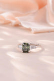 2 Carat Moissanite 925 Sterling Silver Ring - Trendsi