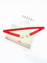 PU Elastic Skinny Belt - Trendsi - Flyclothing LLC