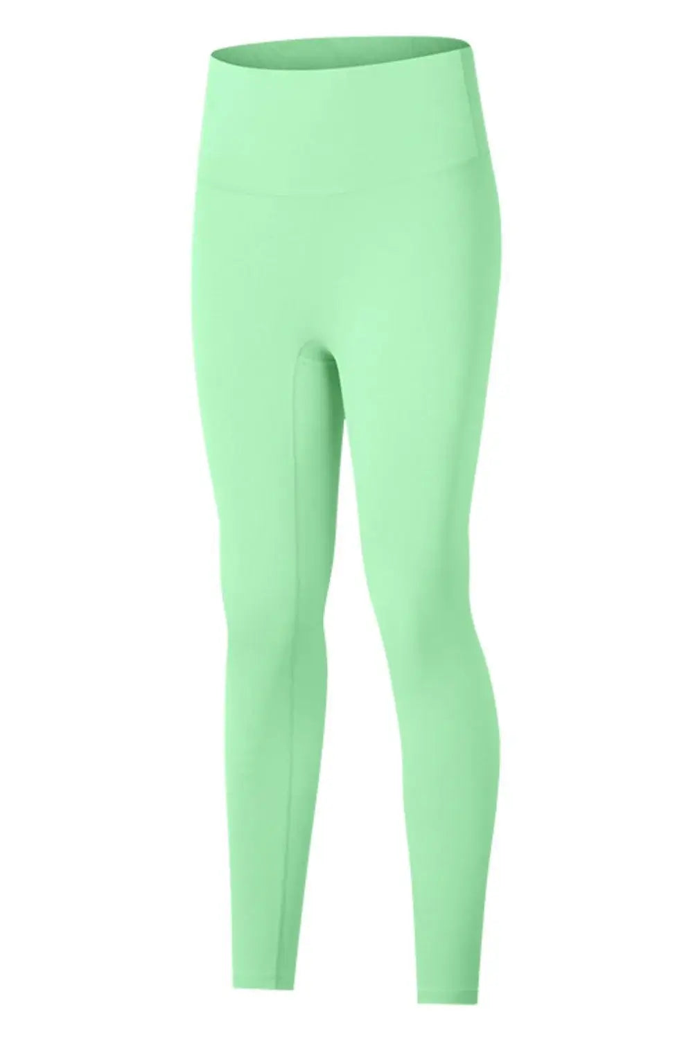 High-Rise Wide Waistband Yoga Leggings - Trendsi - Flyclothing LLC