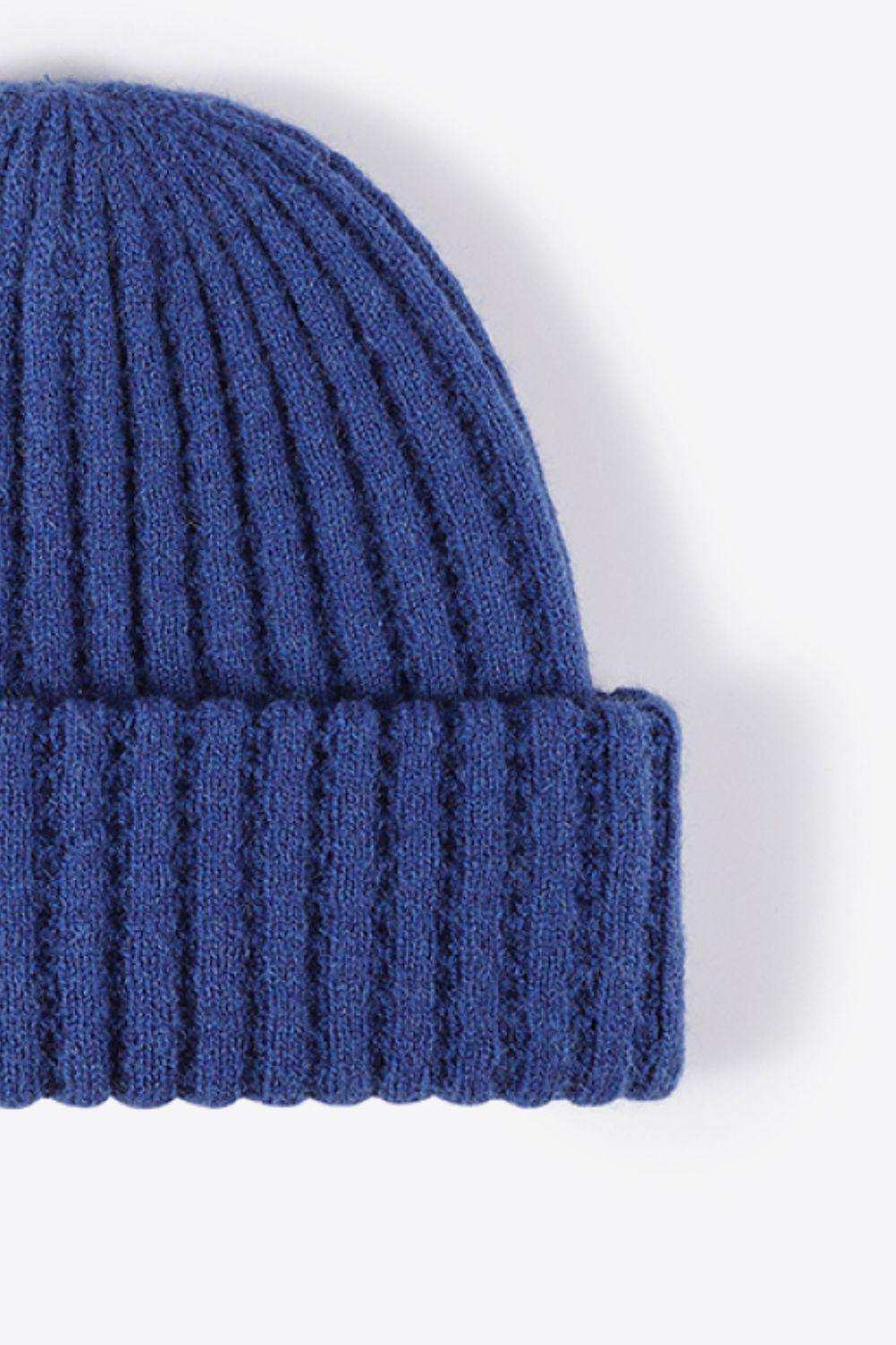 Wide Rib Beanie - Trendsi - Flyclothing LLC