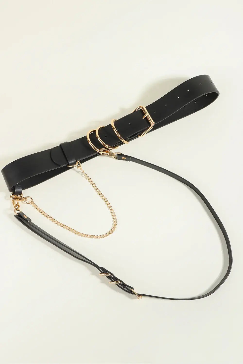 Punk PU Belt - Trendsi - Flyclothing LLC