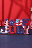 Independence Day Wood Decorative Ornament - Trendsi