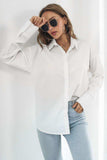 Dropped Shoulder Longline Shirt - Trendsi - Flyclothing LLC